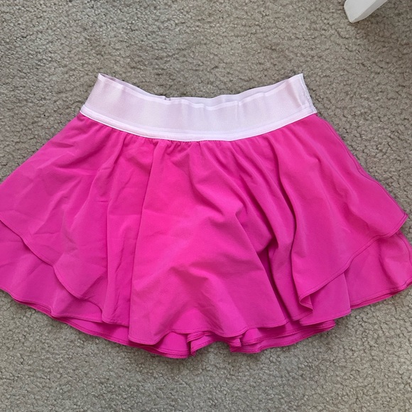 Lululemon Court Rival High Rise Skirt Sonic Pink size 4 SNCP - Picture 5 of 7